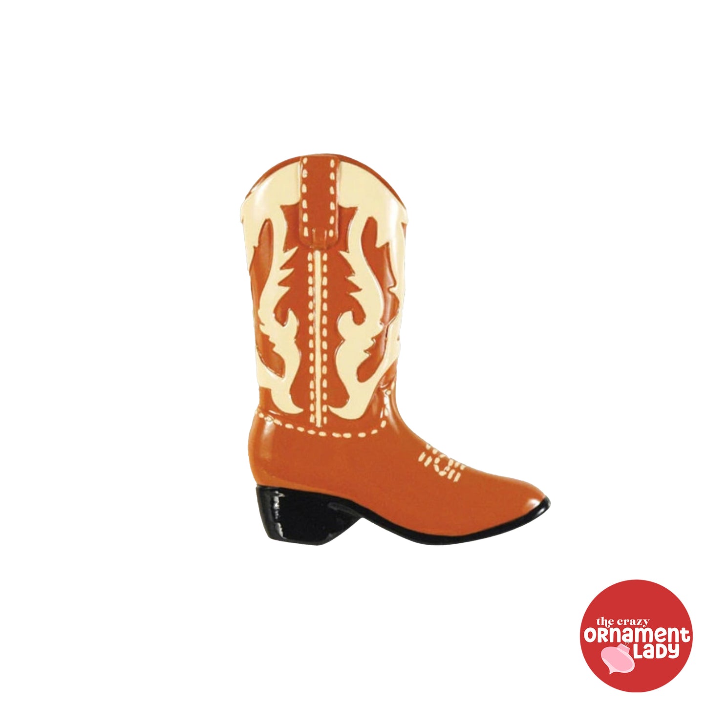 Cowboy Boot Ornament