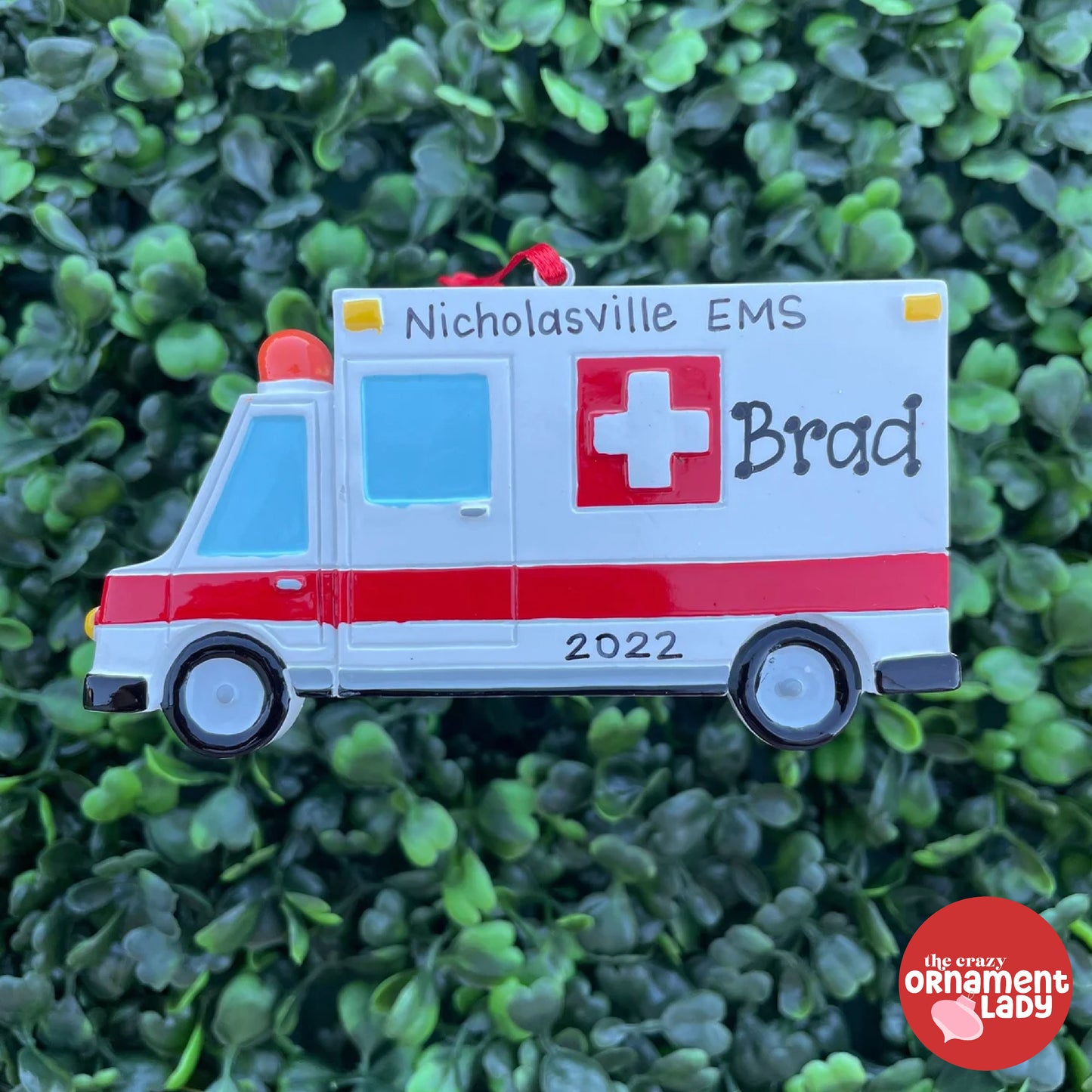 Ambulance Ornament