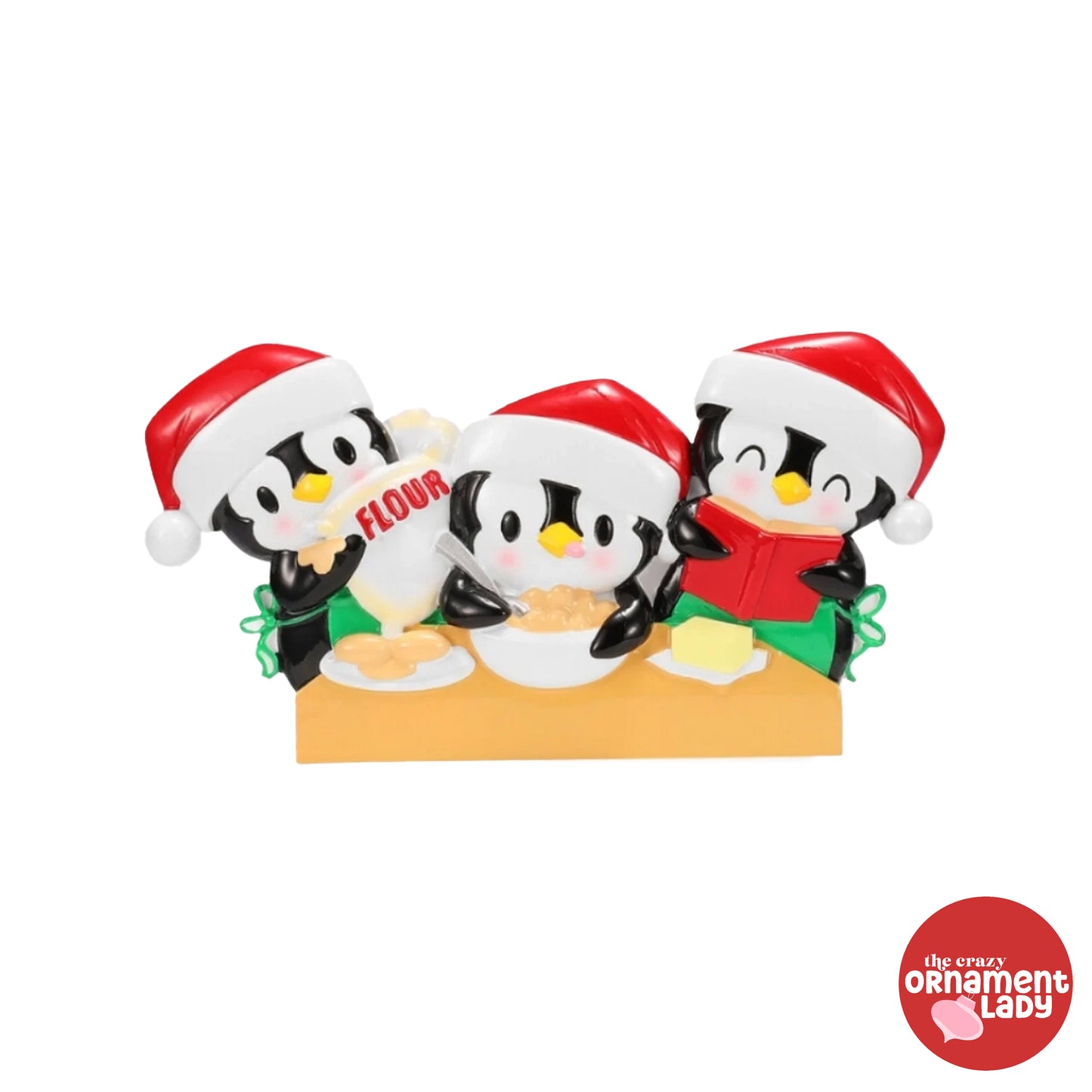 Penguin Baking - Family of Three