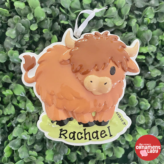 Highland Cow Ornament