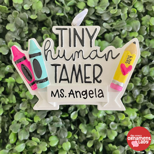 Tiny Human Tamer Ornament