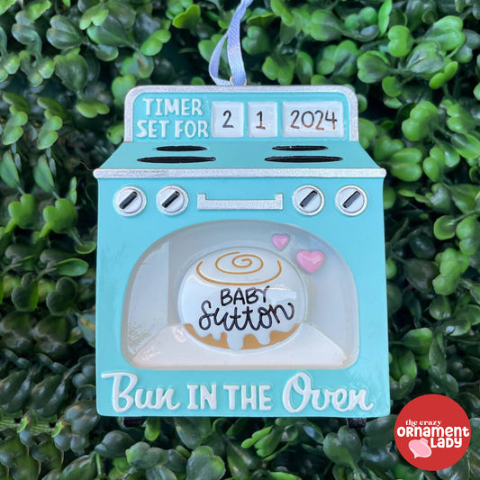 Bun in the Oven Ornament