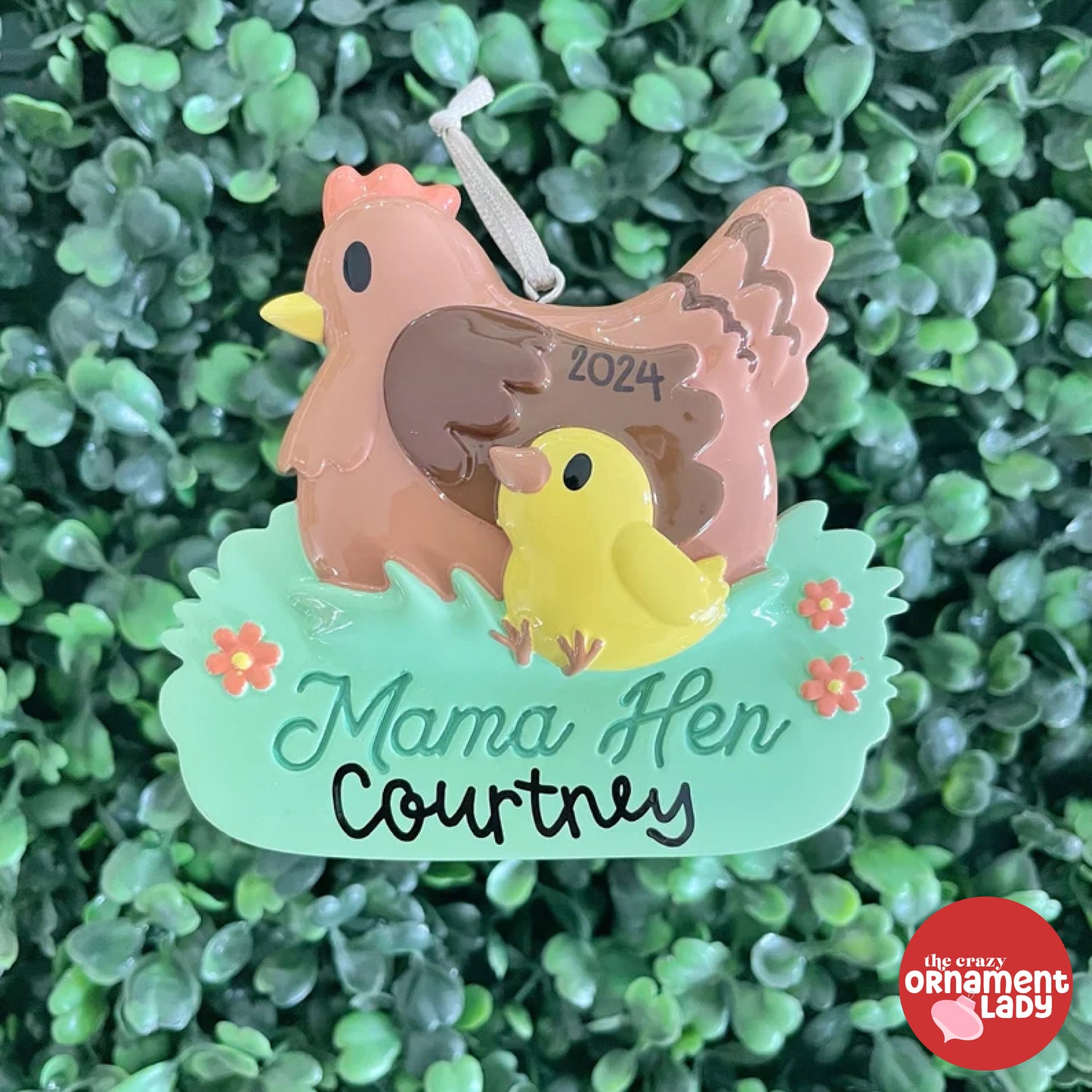 Mama Hen Ornament