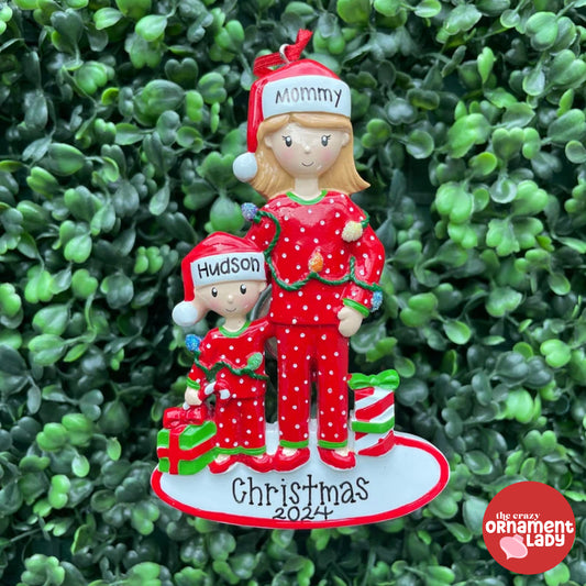 Mom and Child Ornament