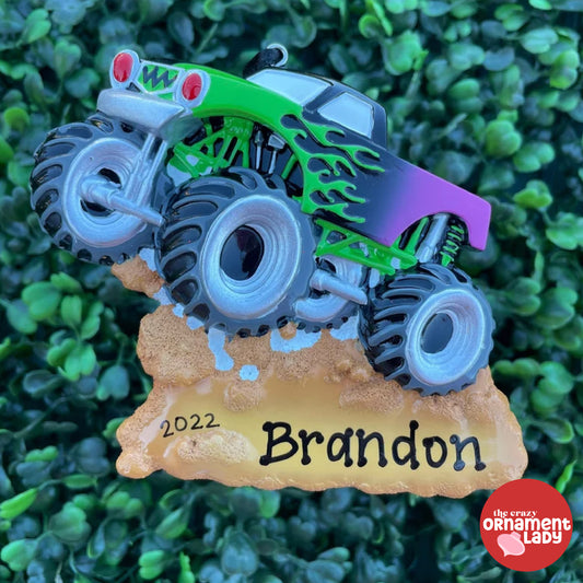 Monster Truck Ornament