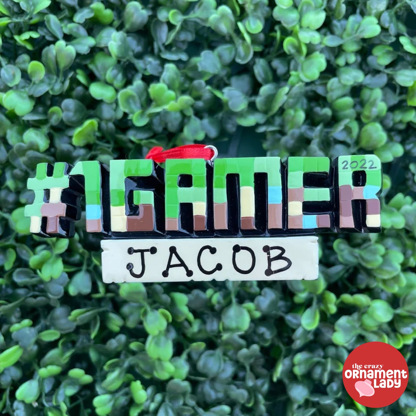 Number One Gamer Ornament