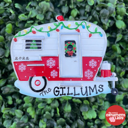 Holiday Camper Ornament