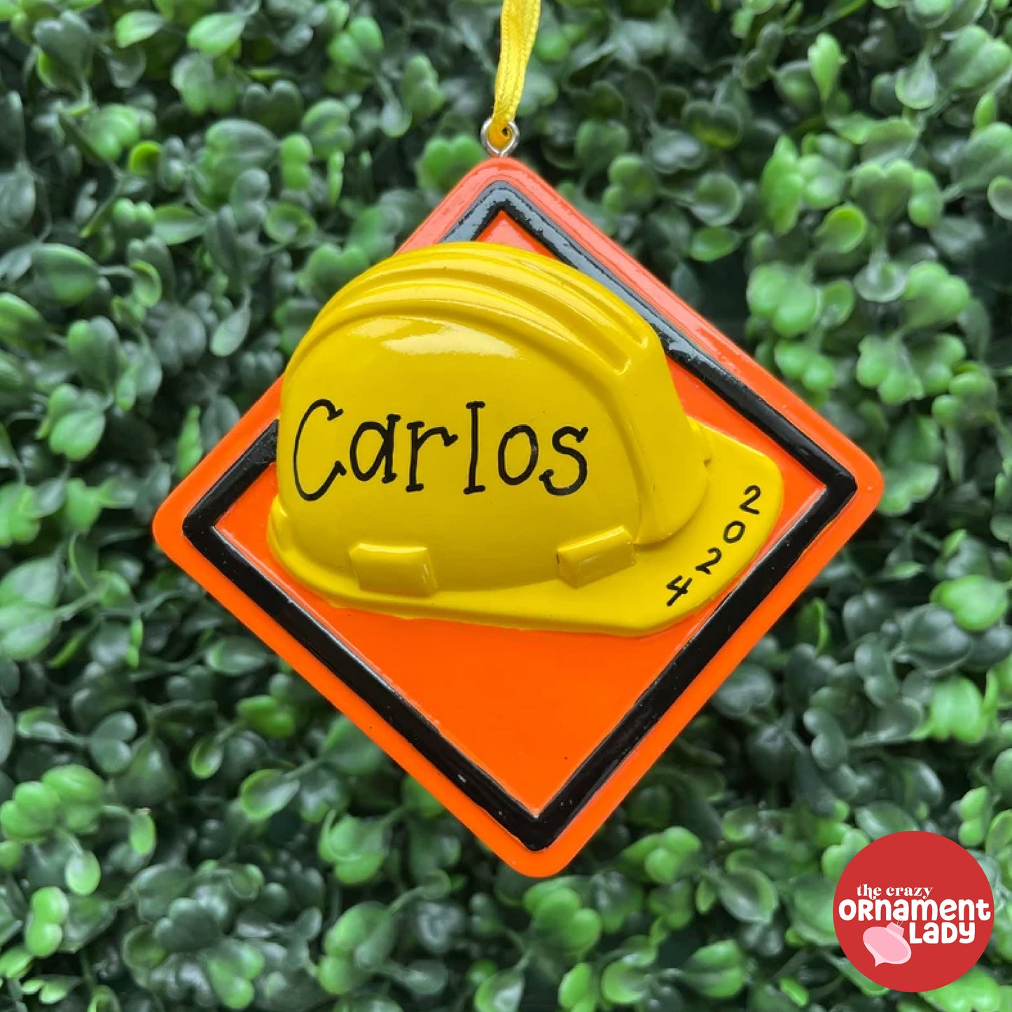 Hard Hat Ornament