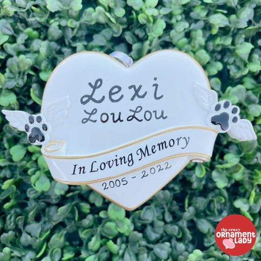 Pet In Loving Memory Ornament