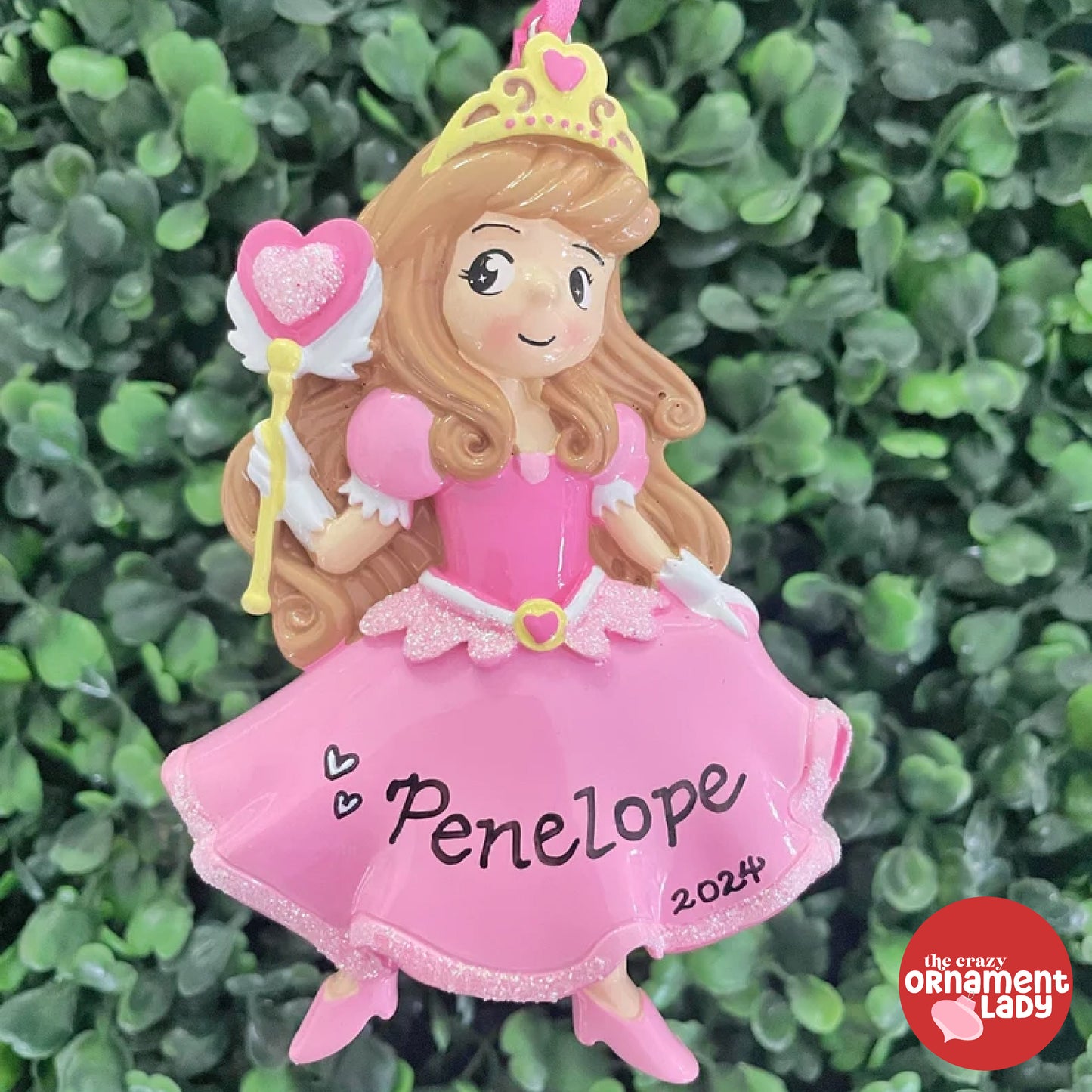 Pink Princess Ornament