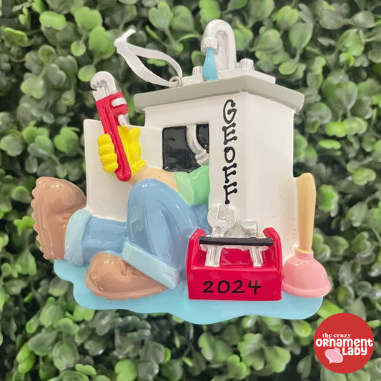Plumber Ornament