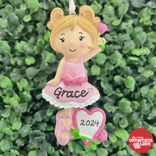 Dancer Girl Ornament