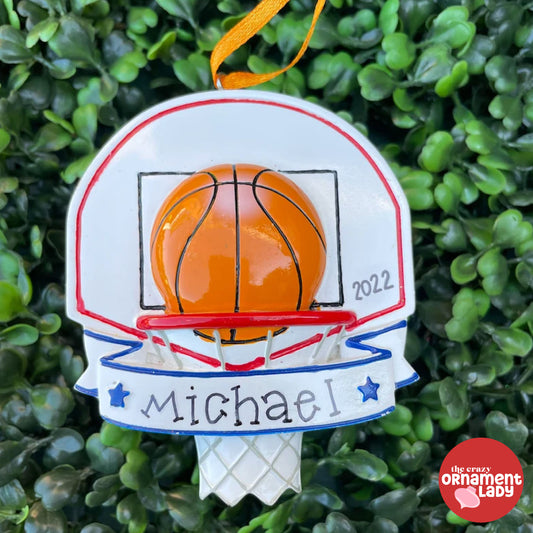 Basketball Goal Ornament