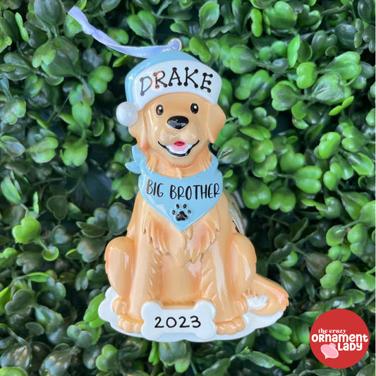 Big Brother Dog Ornament