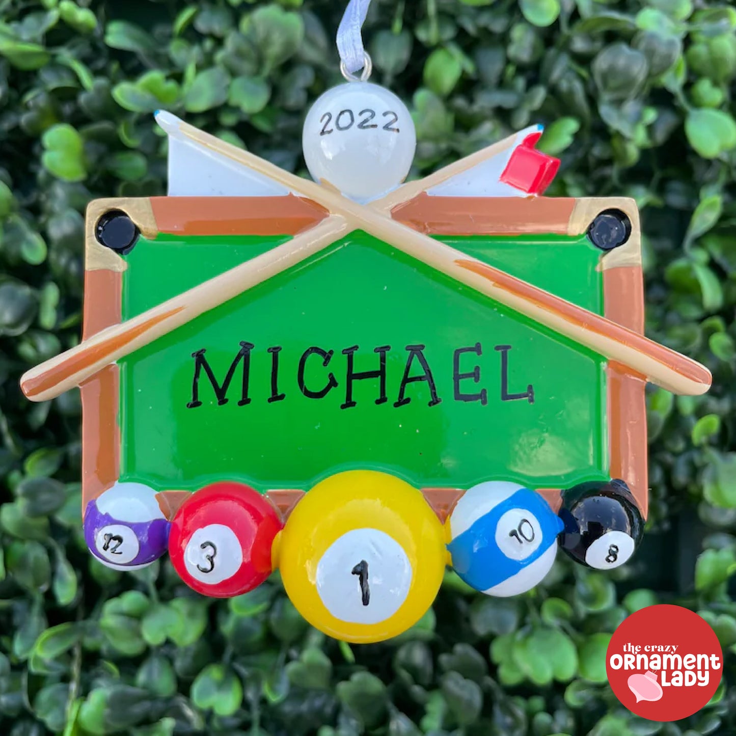 Billiards Ornament