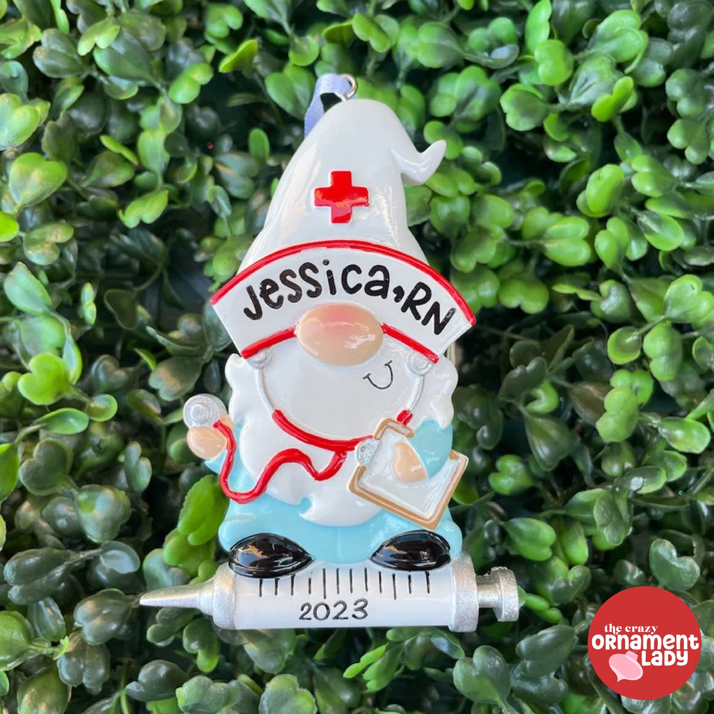 Gnome Nurse Ornament