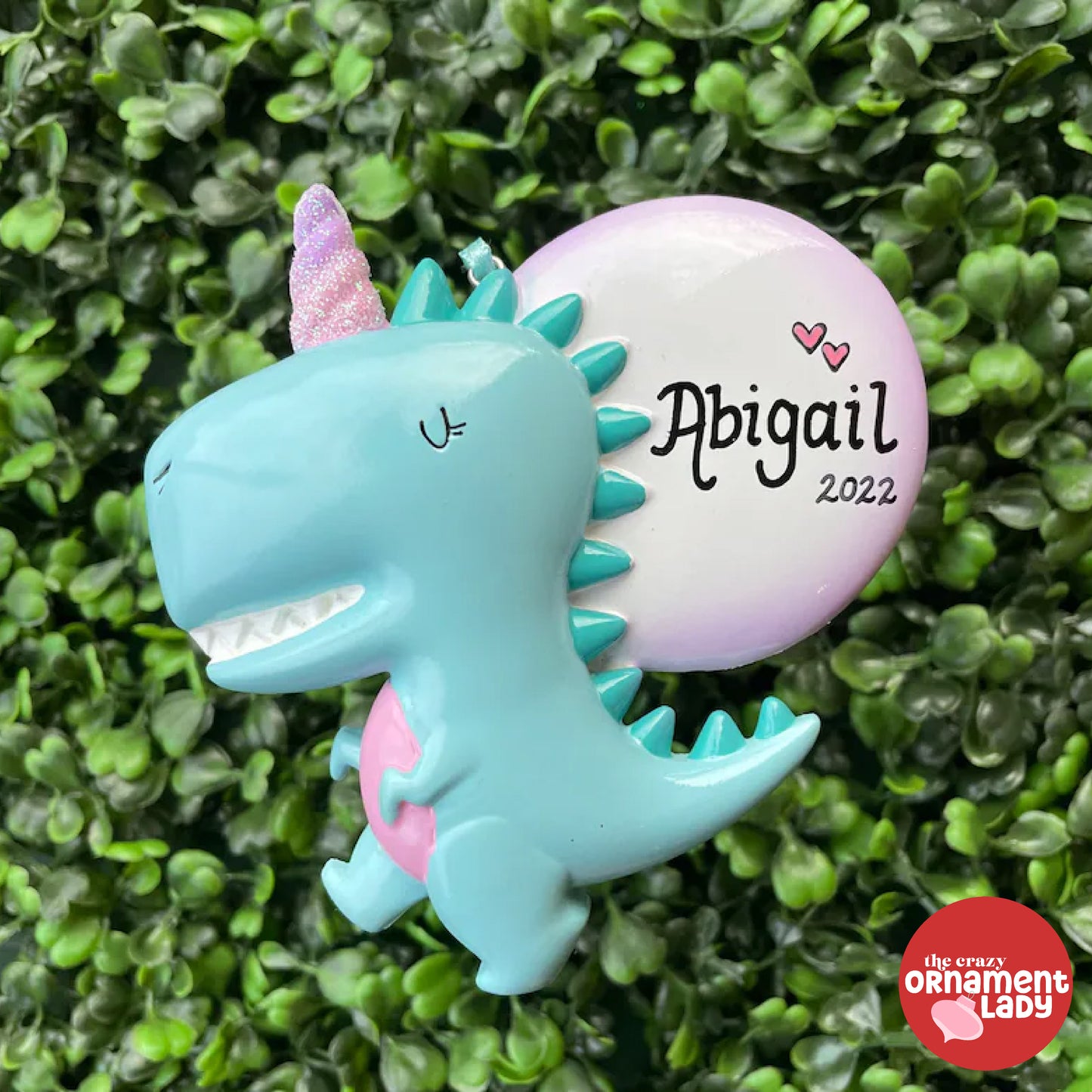 Dinocorn Ornament