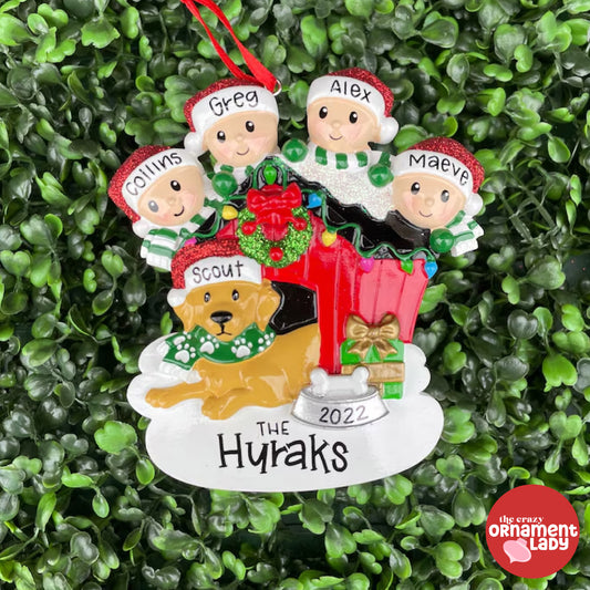 Decorated Dog House - Family of Four