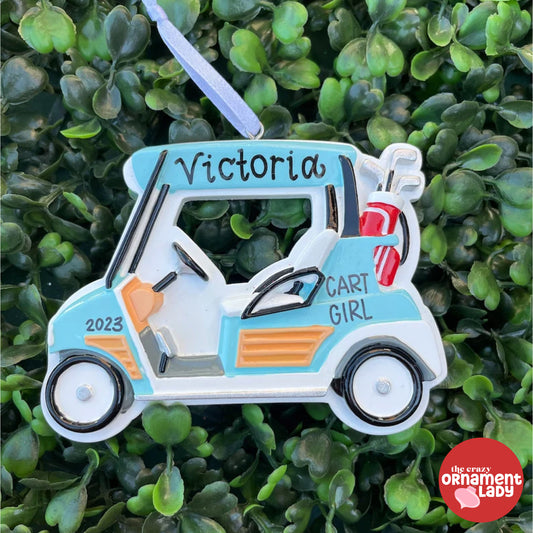 Golf Cart Ornament