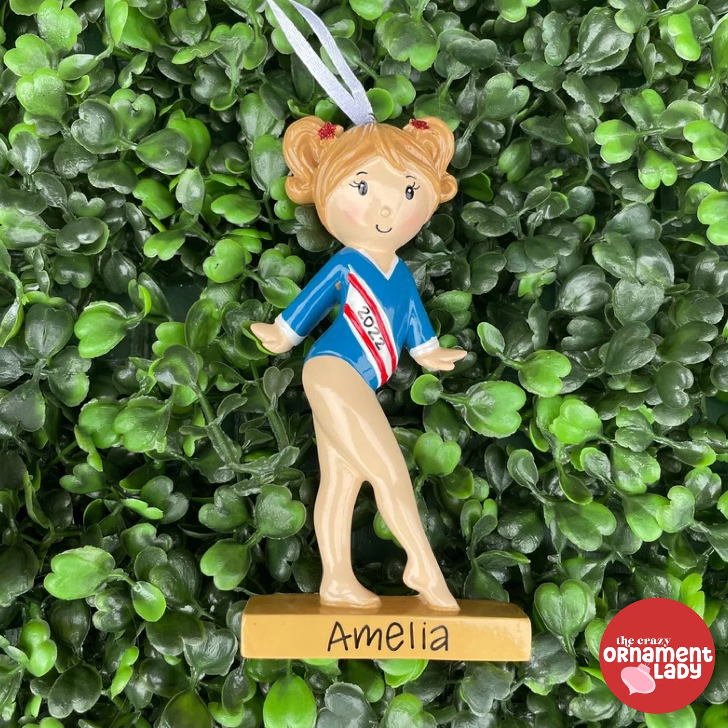 Girl Gymnast Ornament