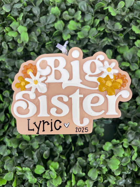 Big Sister Ornament