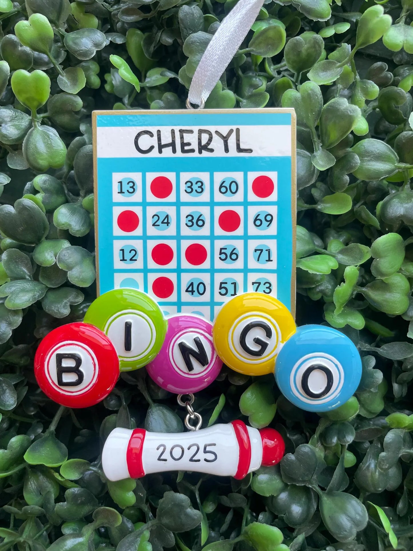 Bingo Personalized Ornament