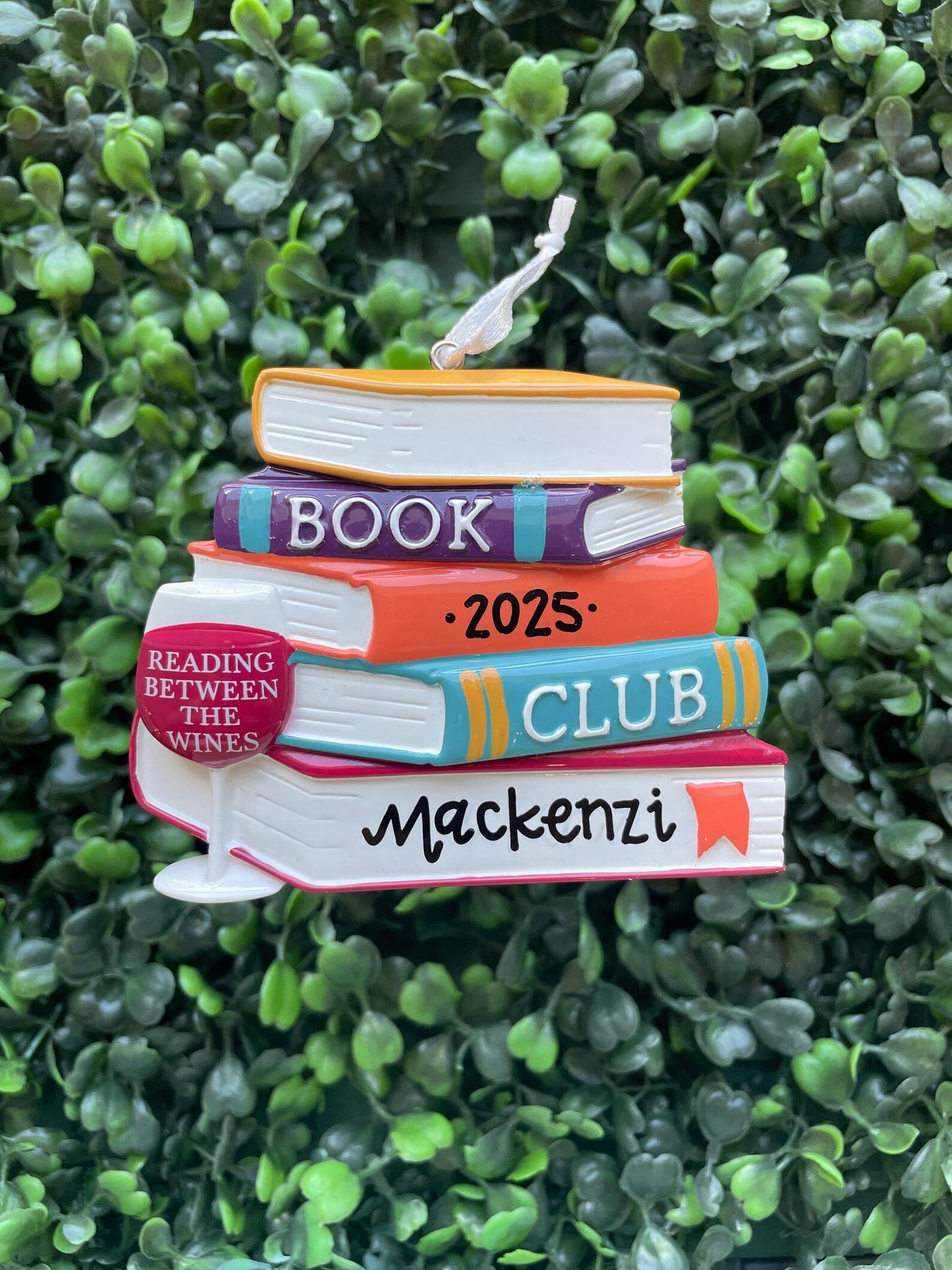 Book Club Ornament