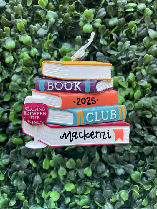 Book Club Ornament
