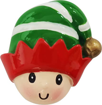 Heads with Holiday Hats Add On with Adhesive Back