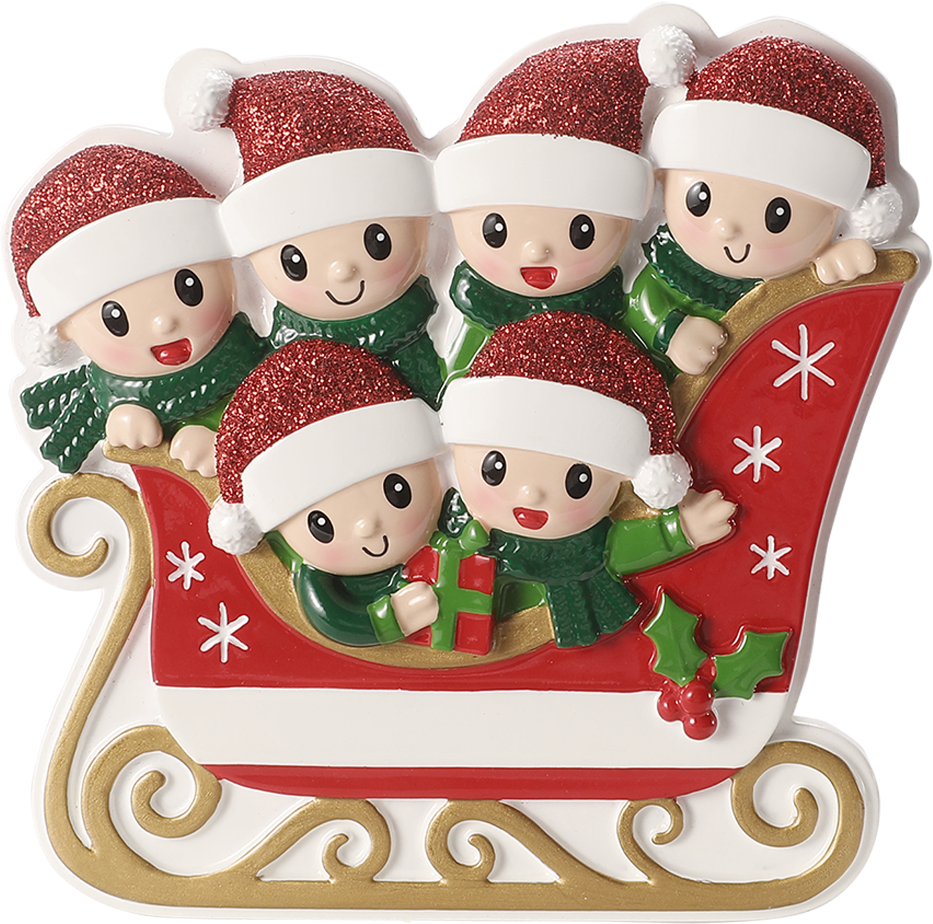 Sleigh Ride: Family of Six