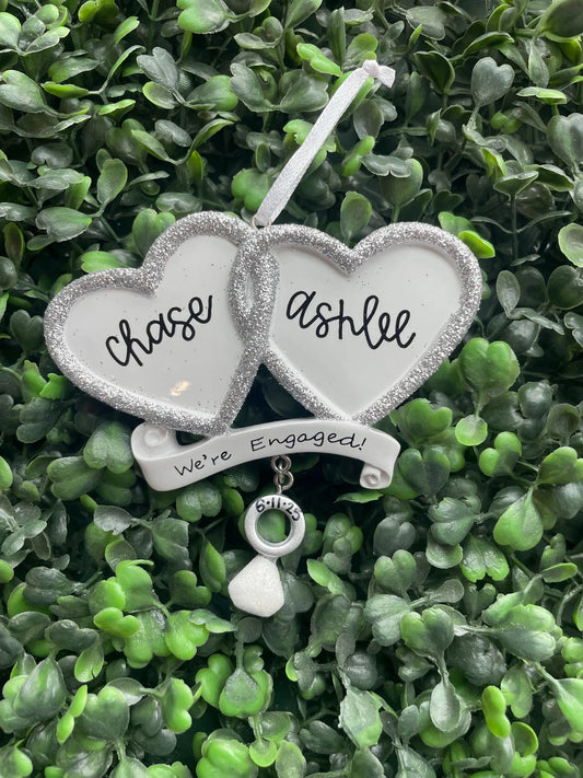 We're Engaged Ornament