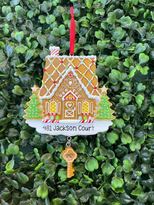 Gingerbread First House Ornament