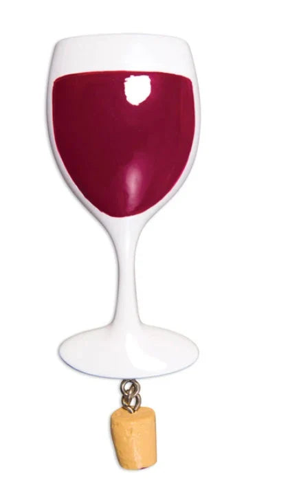 Wine Glass Ornament