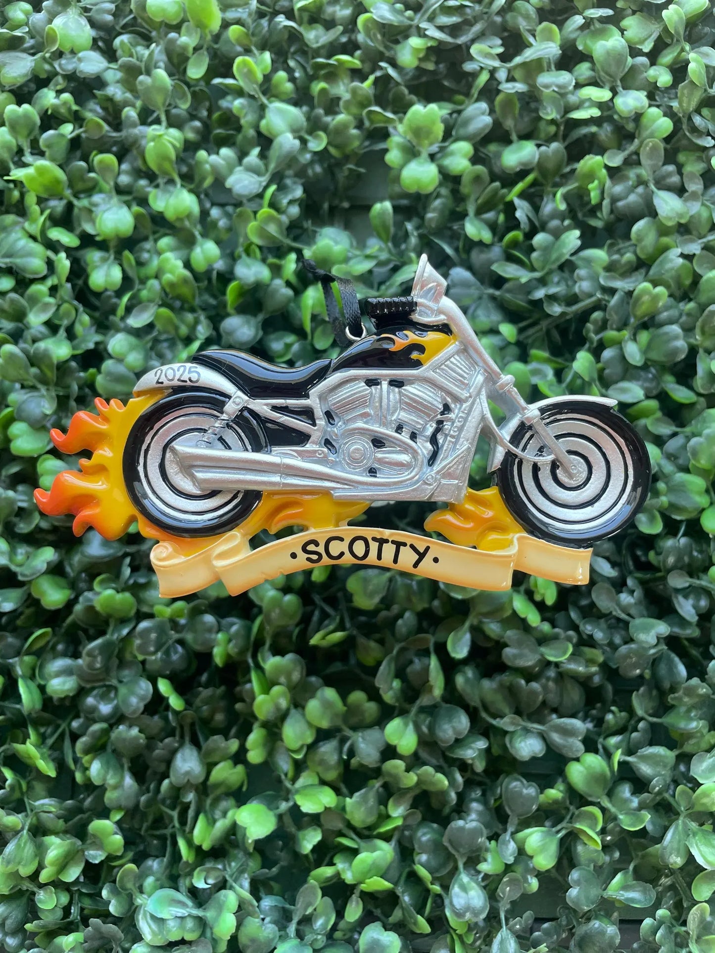 Motorcycle Personalized Ornament