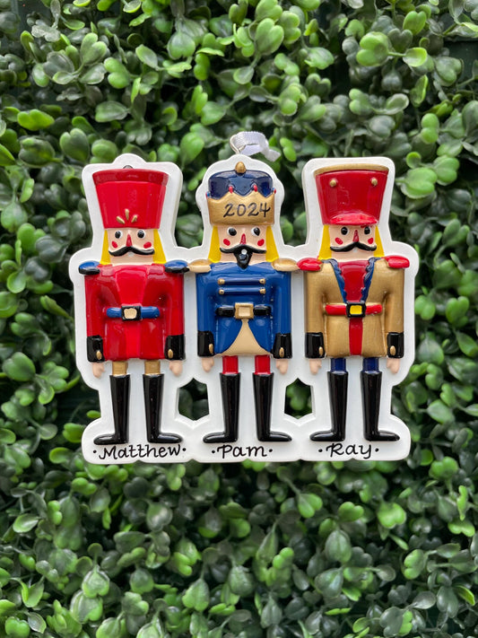 Nutcrackers - Family of Three