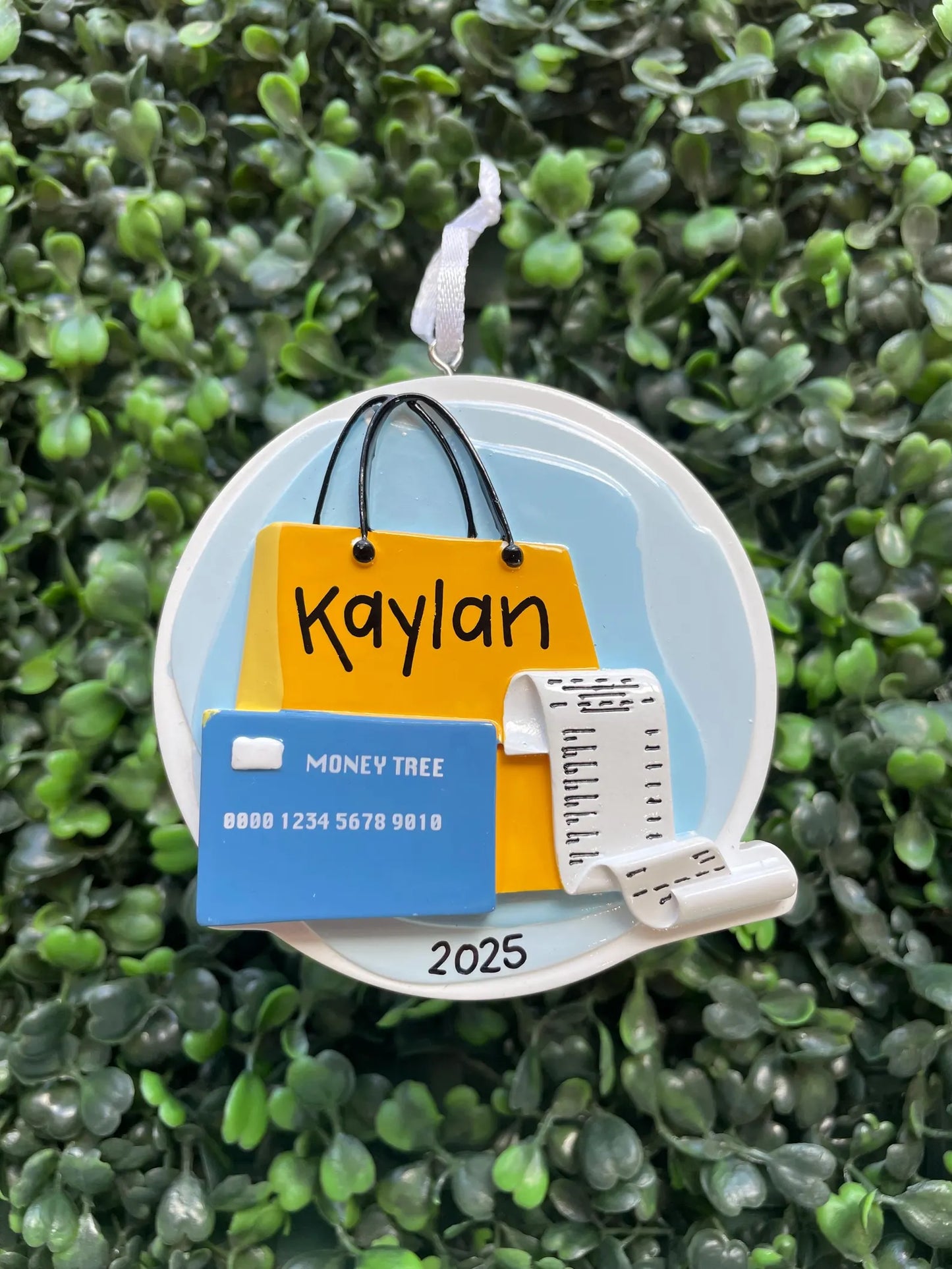 Shopping Lover Personalized Ornament