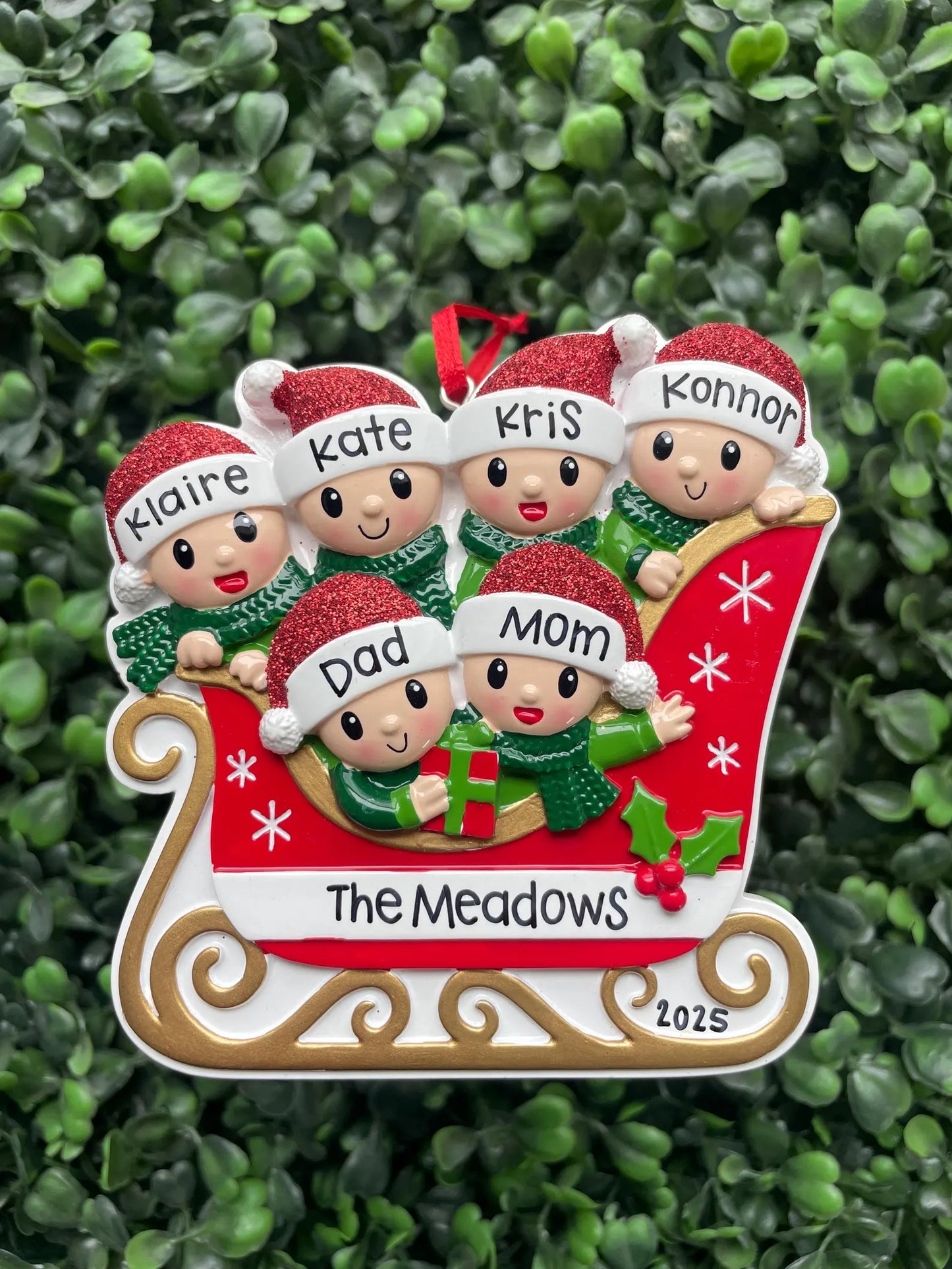 Sleigh Ride: Family of Six