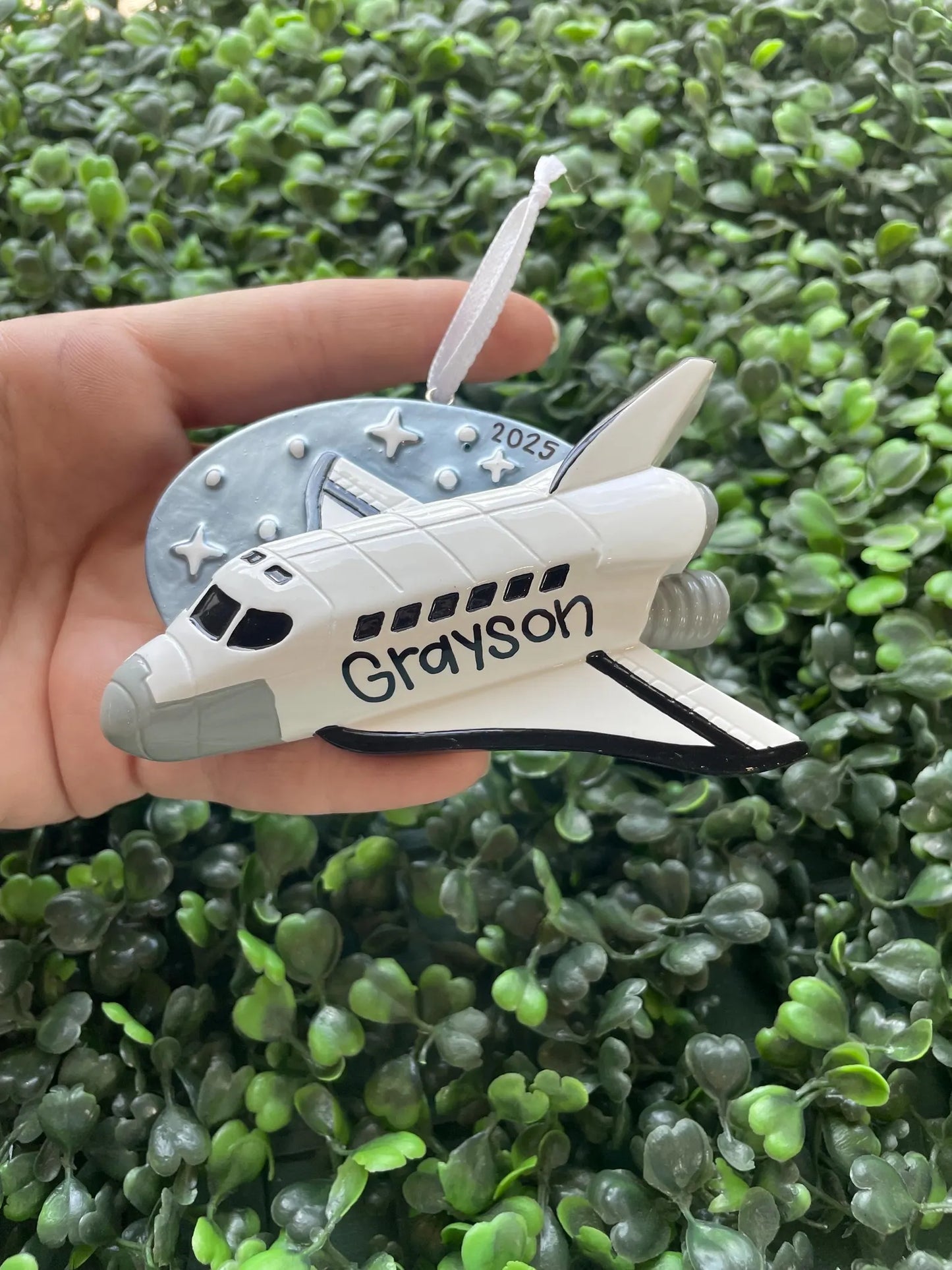 Space Shuttle Personalized Ornament