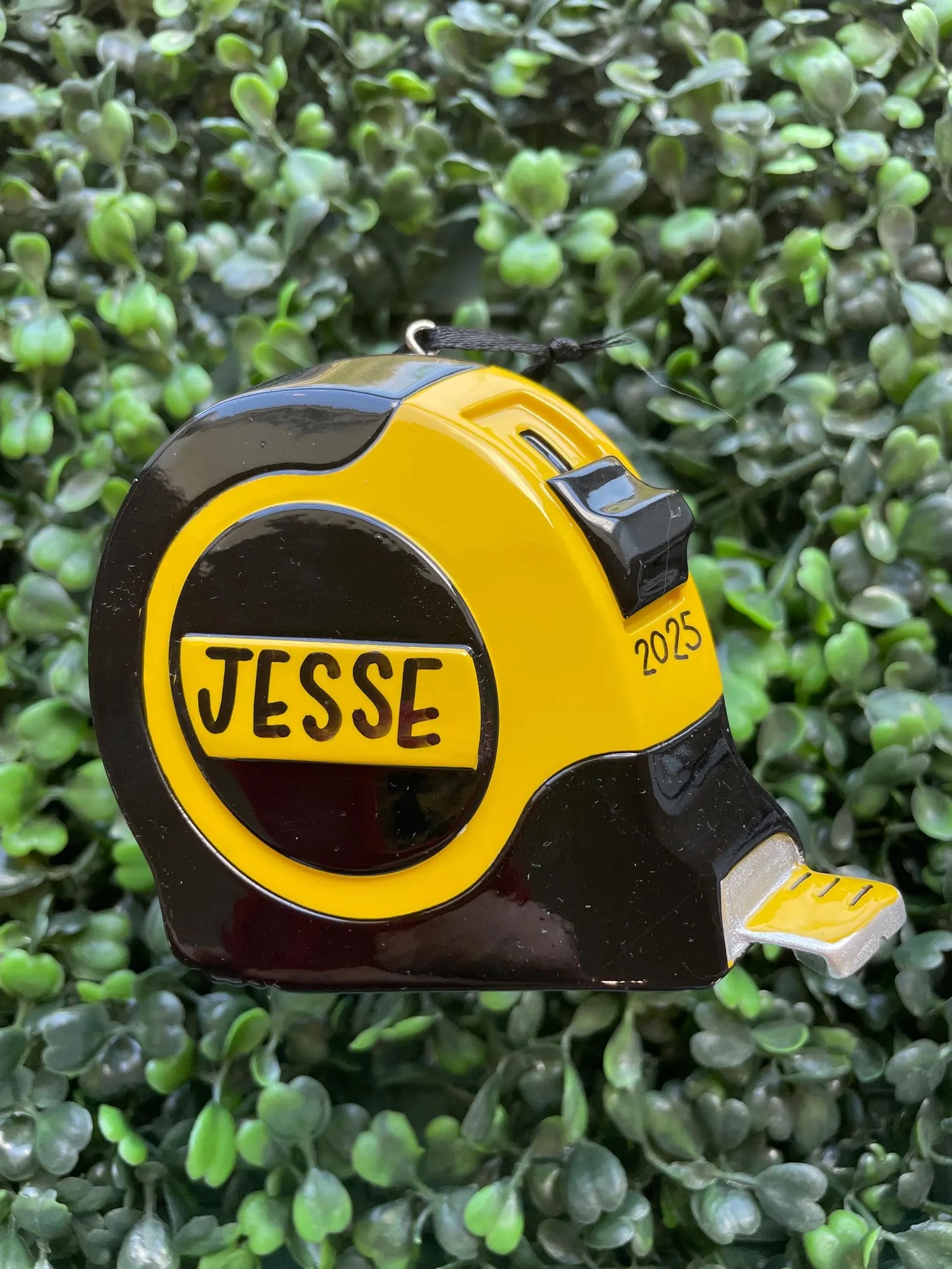 Contractor Tape Measure Personalized Ornament