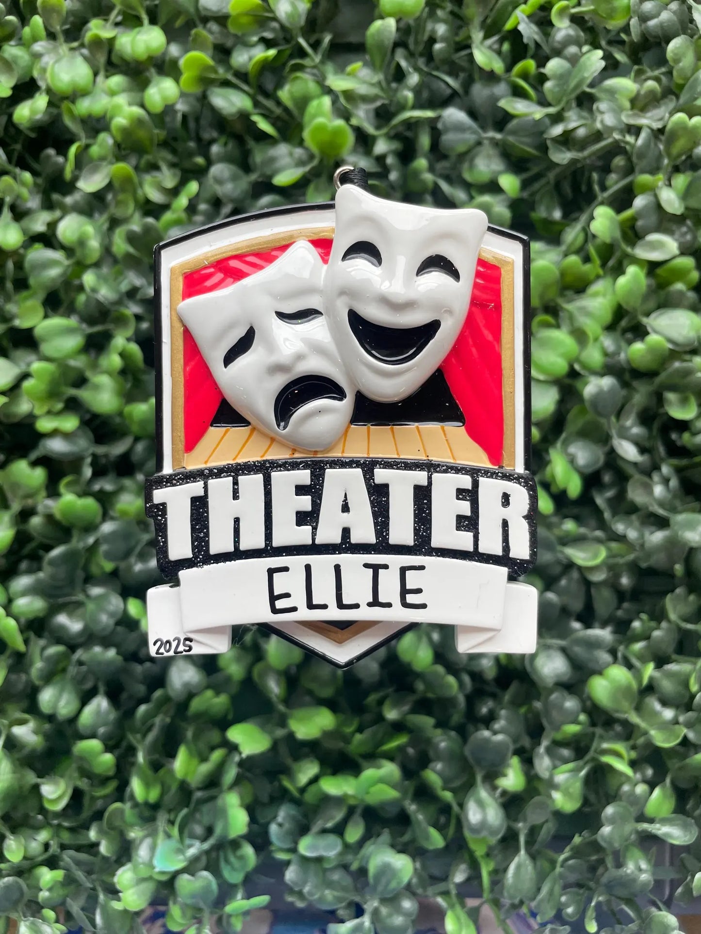 Theater Shield Personalized Ornament